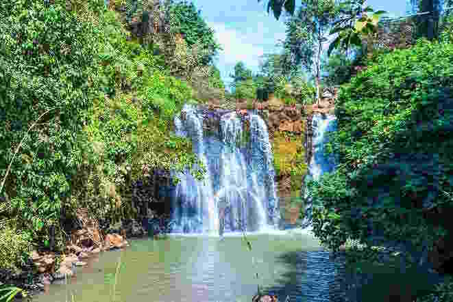 Découvrir la cascade de Kachang à la frontière du Laos à Stung Treng 