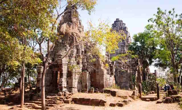 Prasat Banon à 20 kilomètres de la ville de Battambang, un monastère incontournable