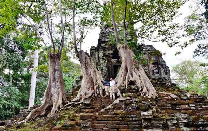 Preah Palilay un temple construit à 400 mètres au nord-ouest de Phimeanakas