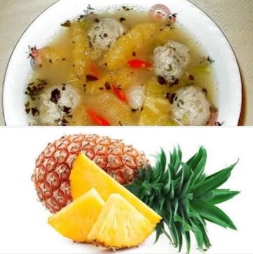 Soupe_aux_boulettes_de_poisson_ananas